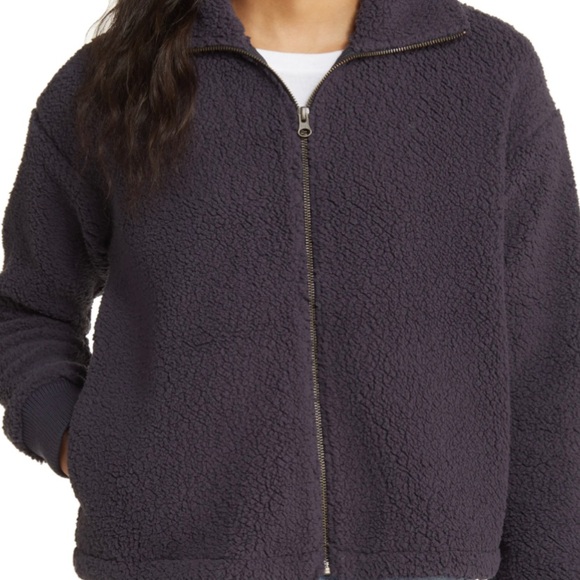 Caslon Brushed Fleece Jacket - Picture 7 of 7